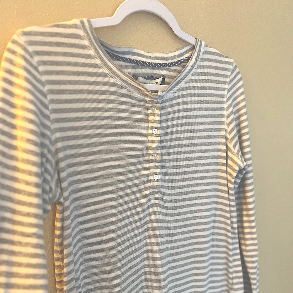 Anthropologie Pure Good Striped Top